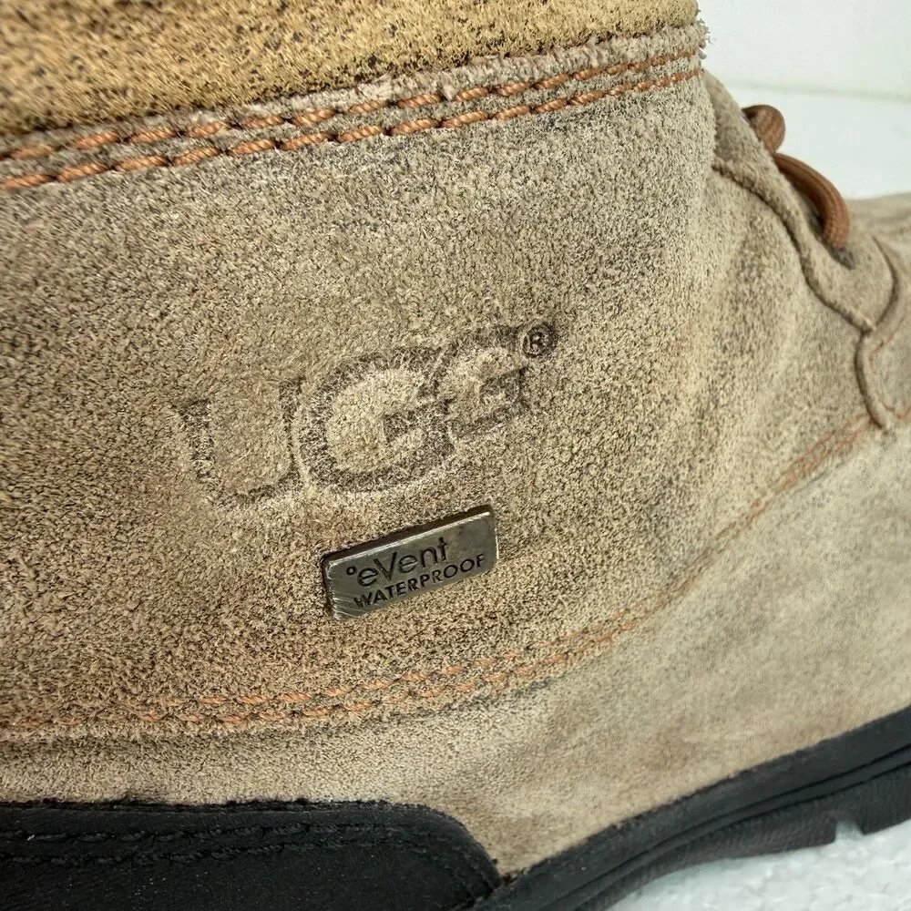UGG Men's Butte Bomber Waterproof Chestnut Boot Size 11